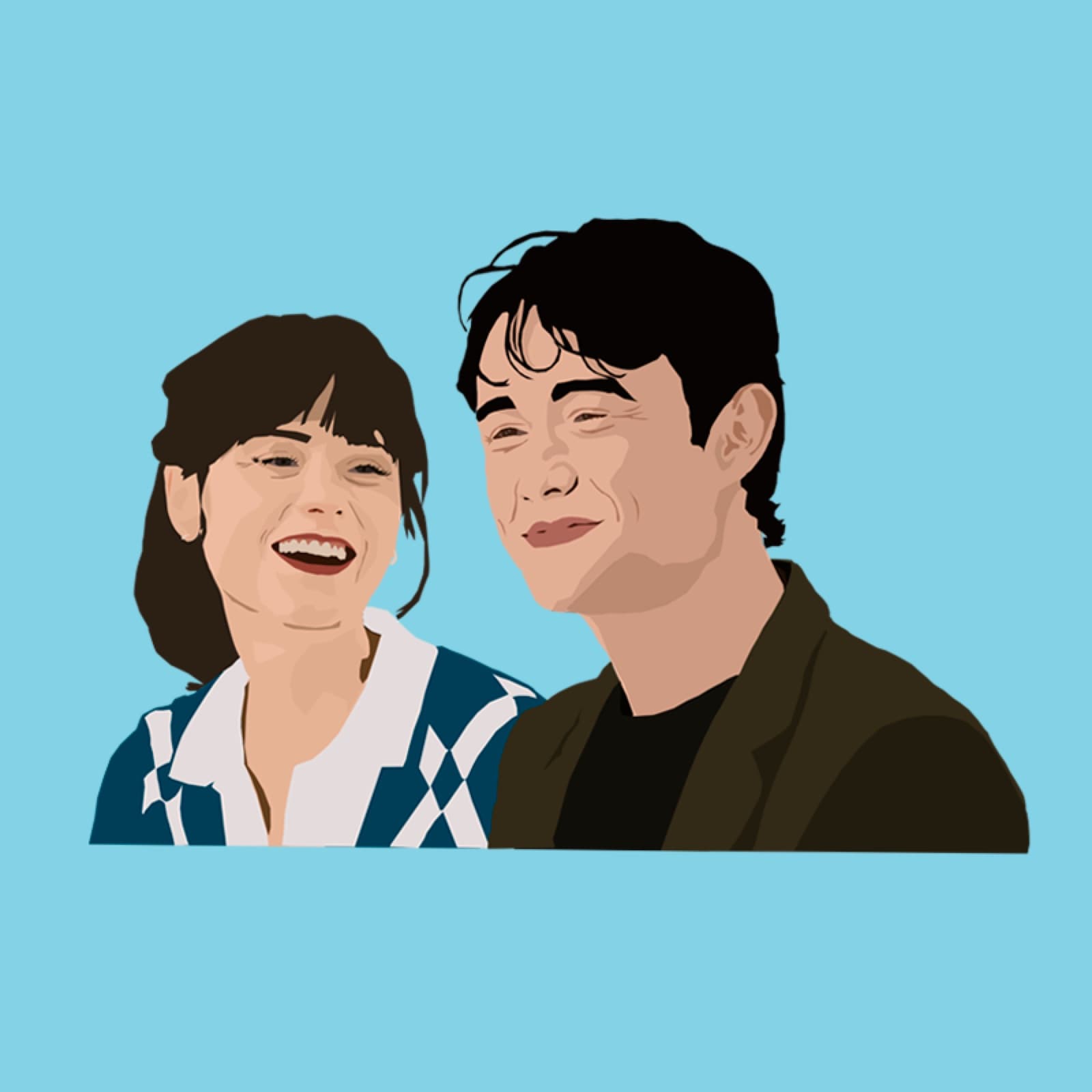 Vector portrait — 500 Days of Summer