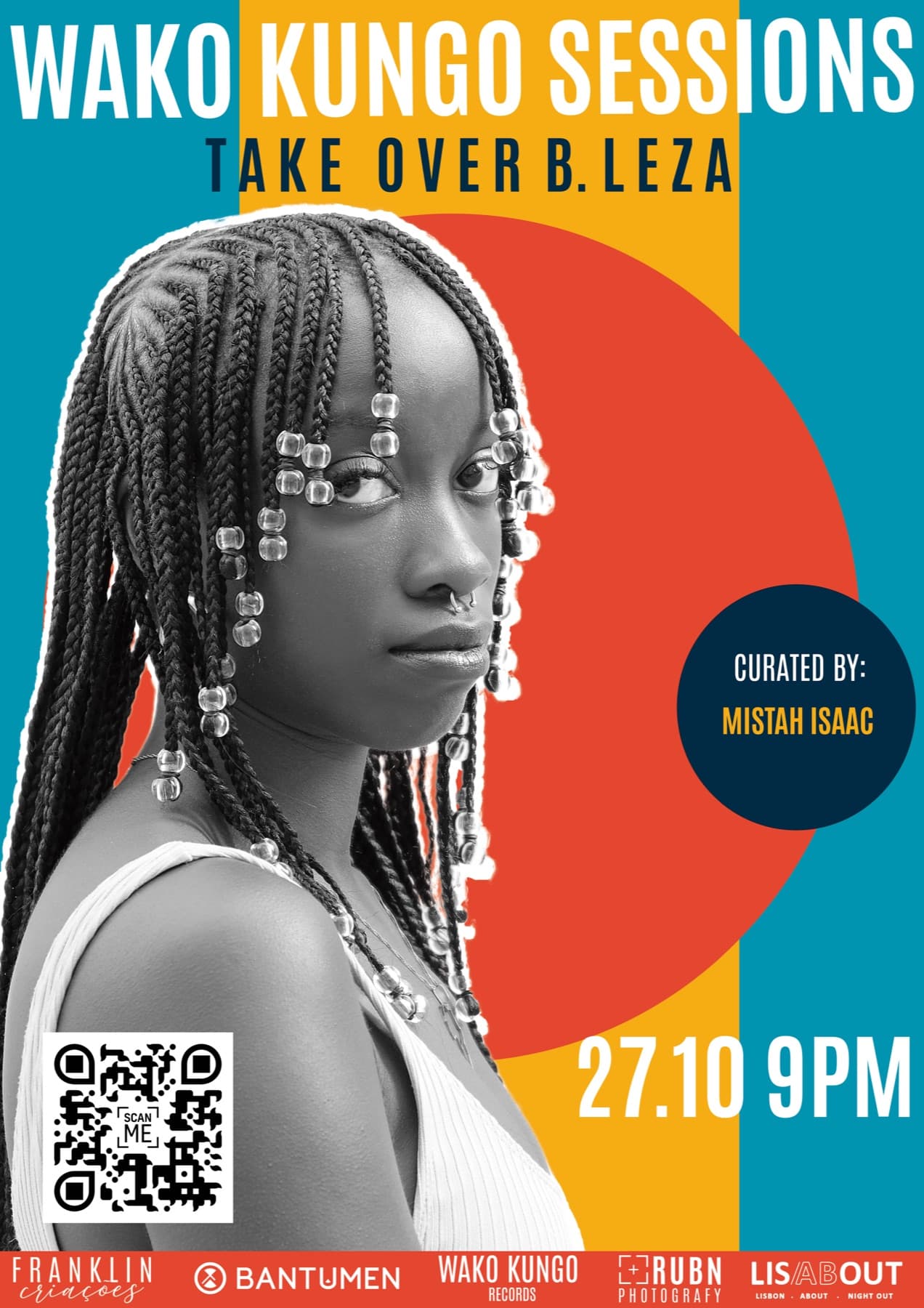 Take Over B.Leza street poster